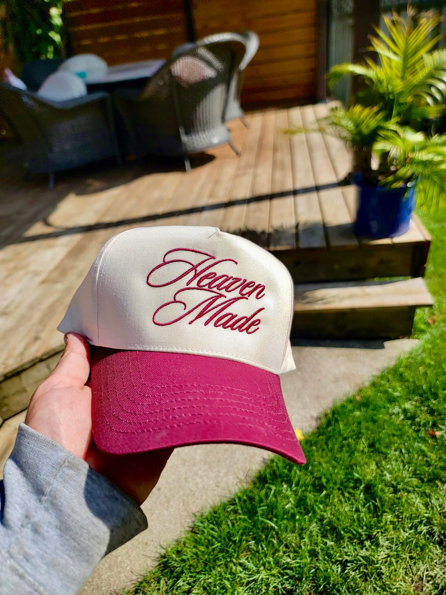 Heaven Made Embroidered Trucker Hat (9 Hat Colours & Custom Thread Options)
