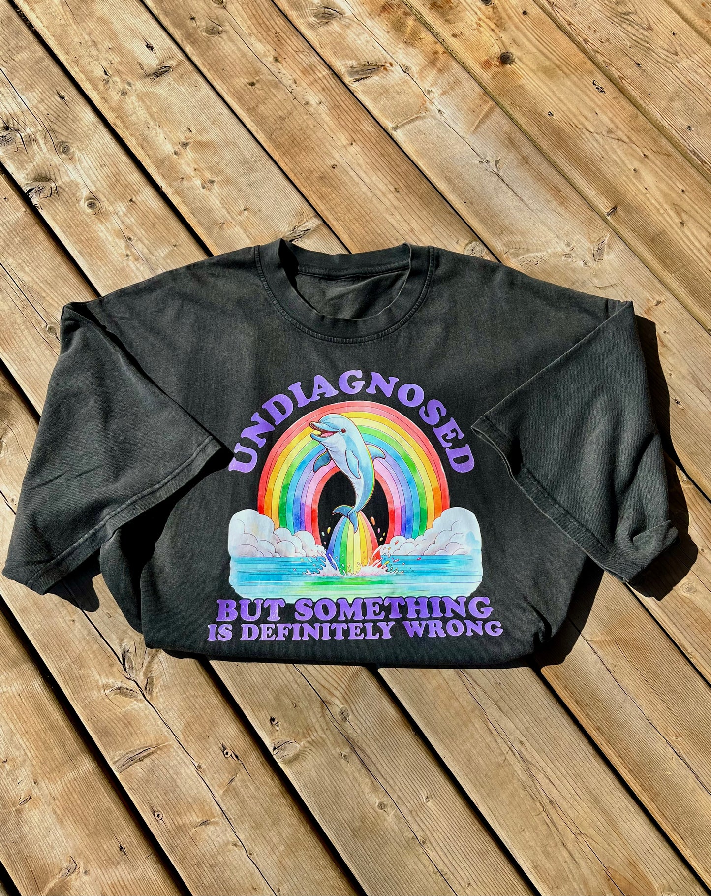 Undiagnosed but Something is Definitely Wrong Graphic Sweatshirt