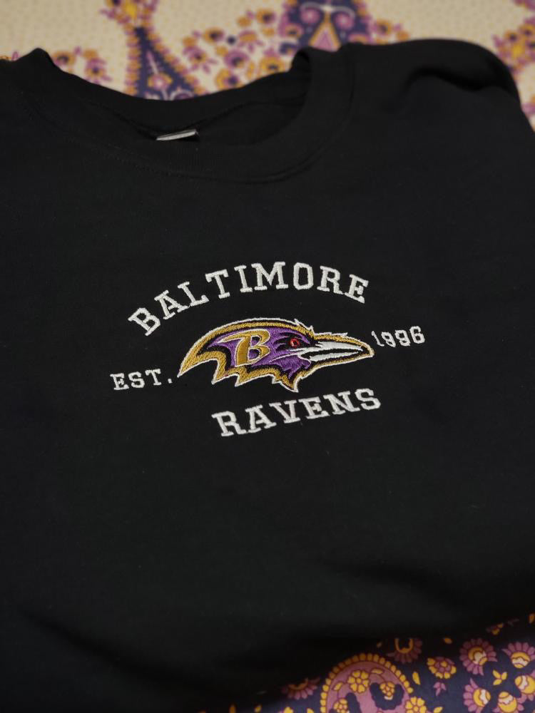 Choose Your Team NFL Varsity Embroidered Sweater