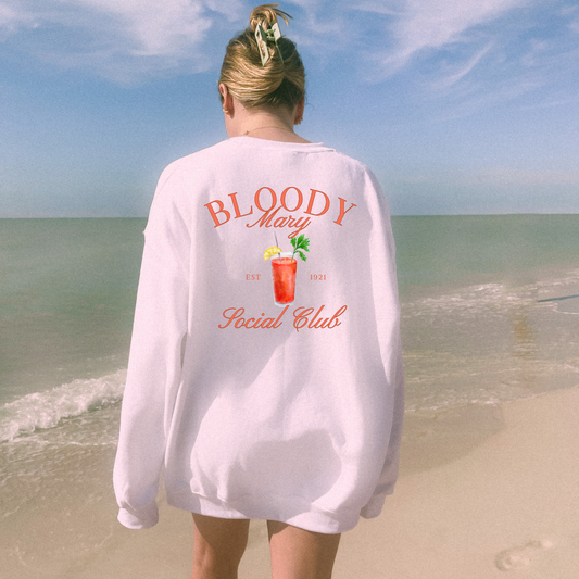 🍅 Bloody Mary Social Club Sweater