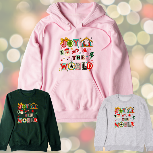 Joy to the World Graphic Sweater