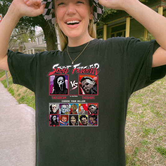 'Street Frighter' Graphic Hoodie/Crewneck/T-Shirt