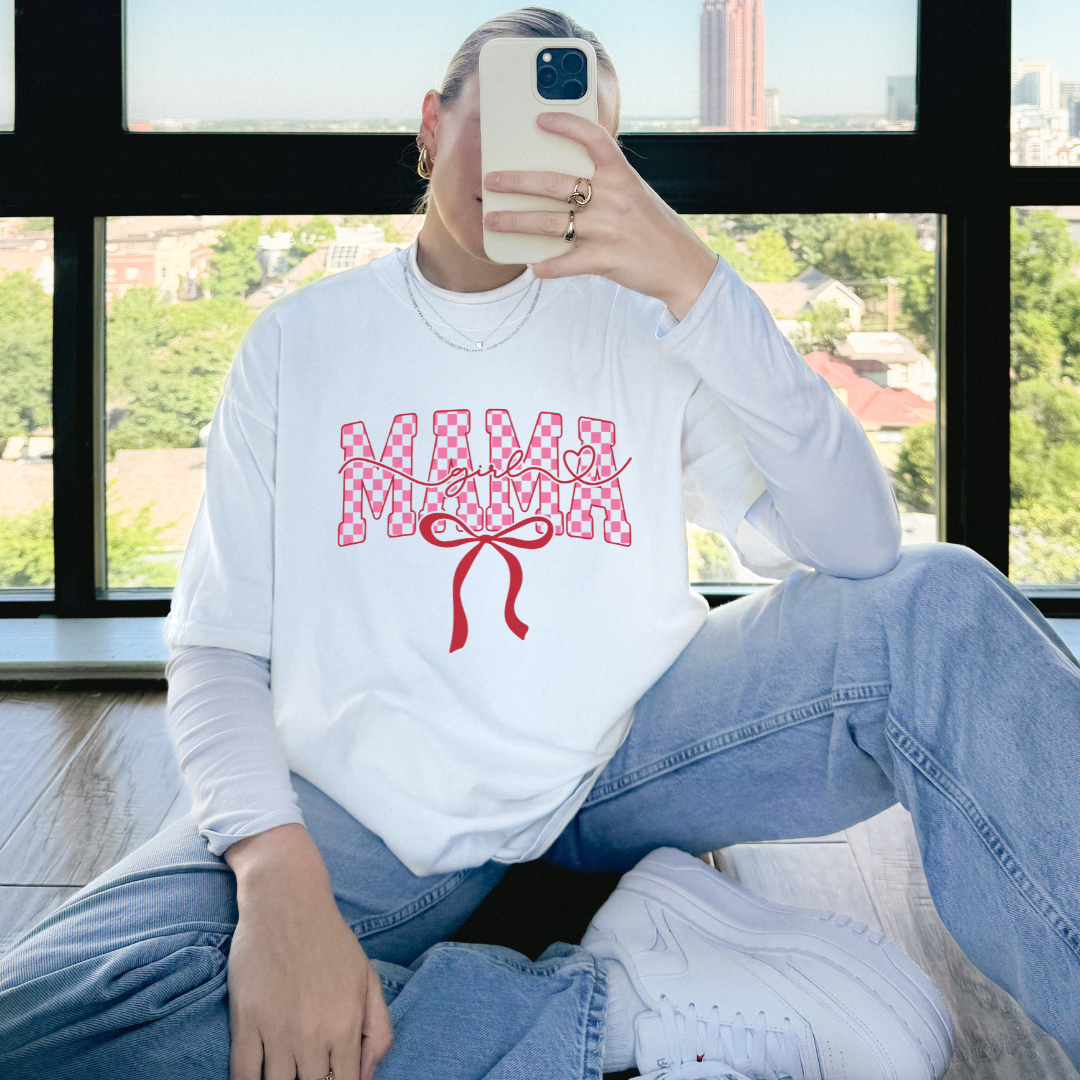 Girl Mama Pressed T-Shirt