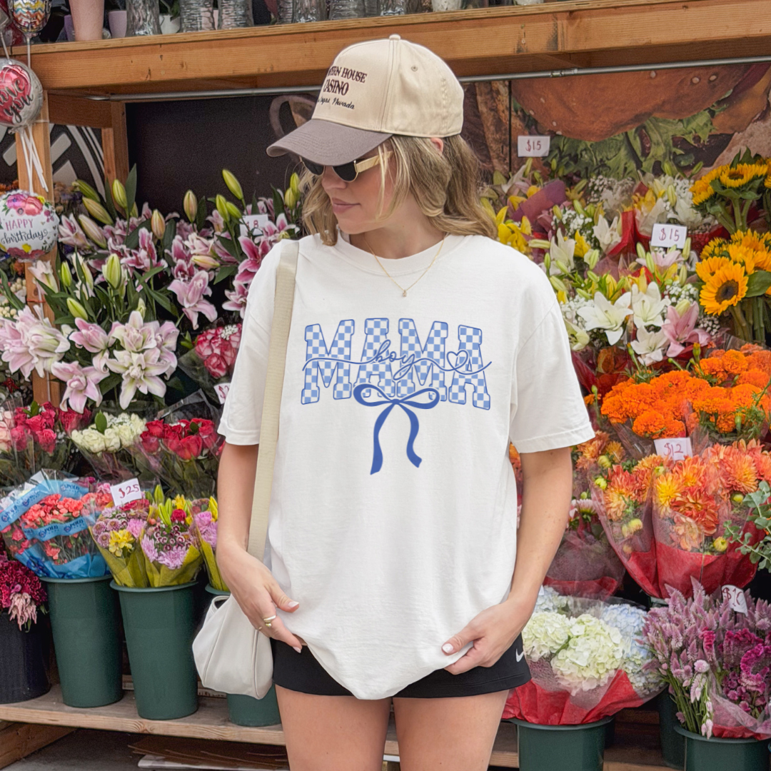 Boy Mama Pressed T-Shirt