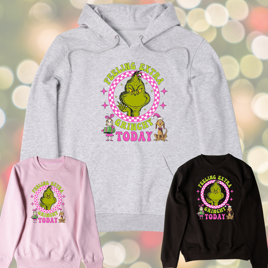 Feeling Extra Grinchy Graphic Sweater