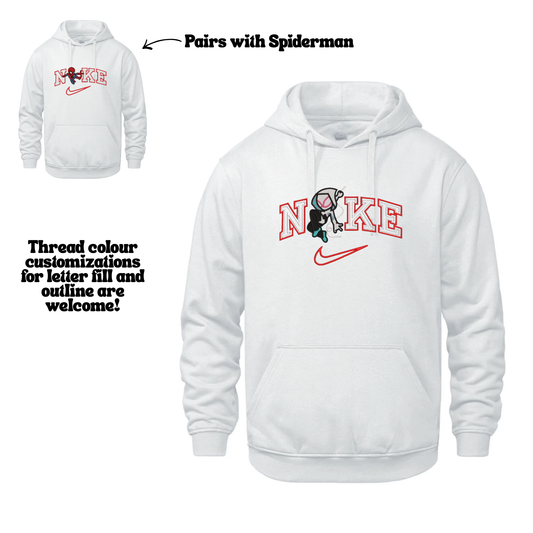 Ghost Embroidered Sweater (Matches Spider-Man)