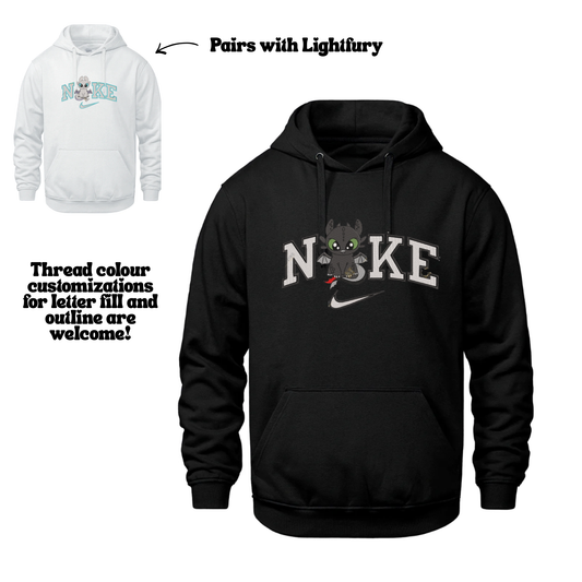 Nightfury Embroidered Sweater (Matches Lightfury)