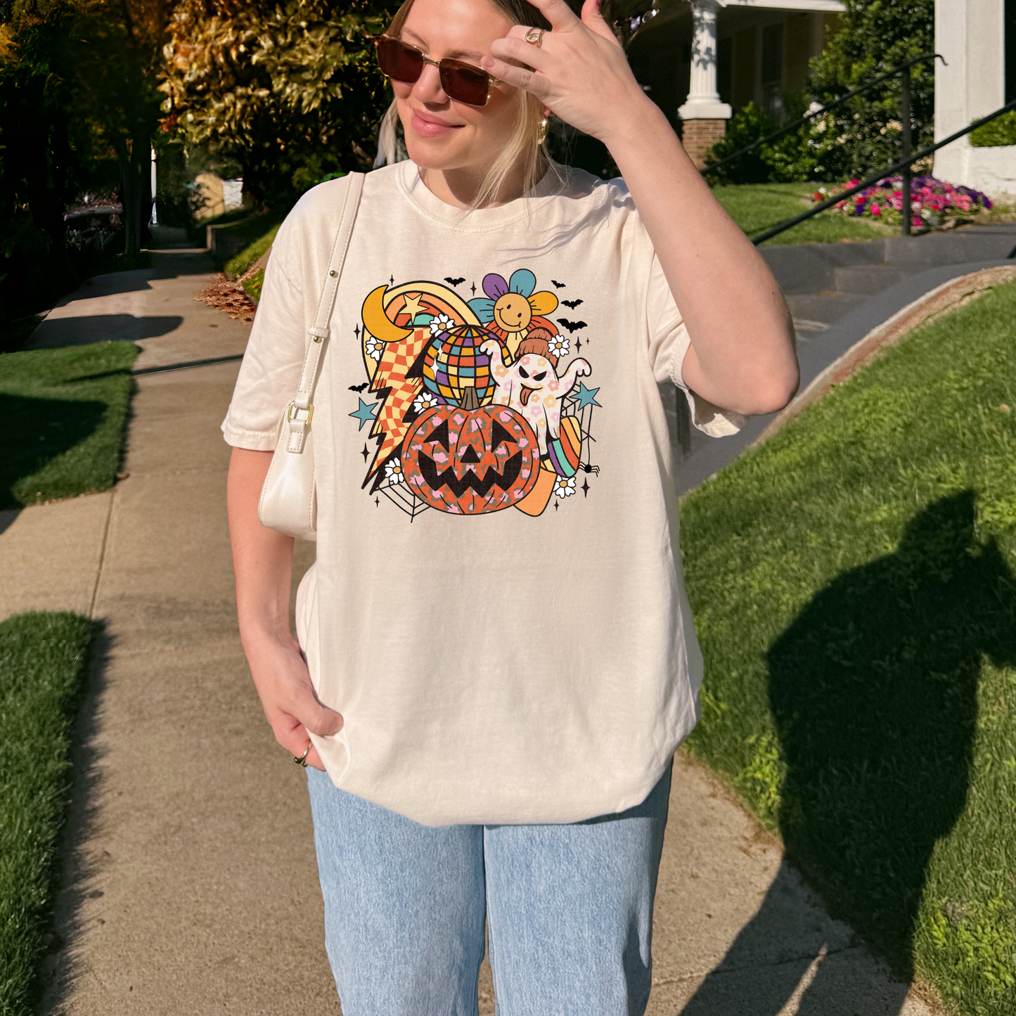 Groovy Halloween Graphic Hoodie/Crewneck/T-Shirt