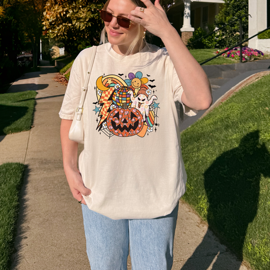 Groovy Halloween Graphic Hoodie/Crewneck/T-Shirt