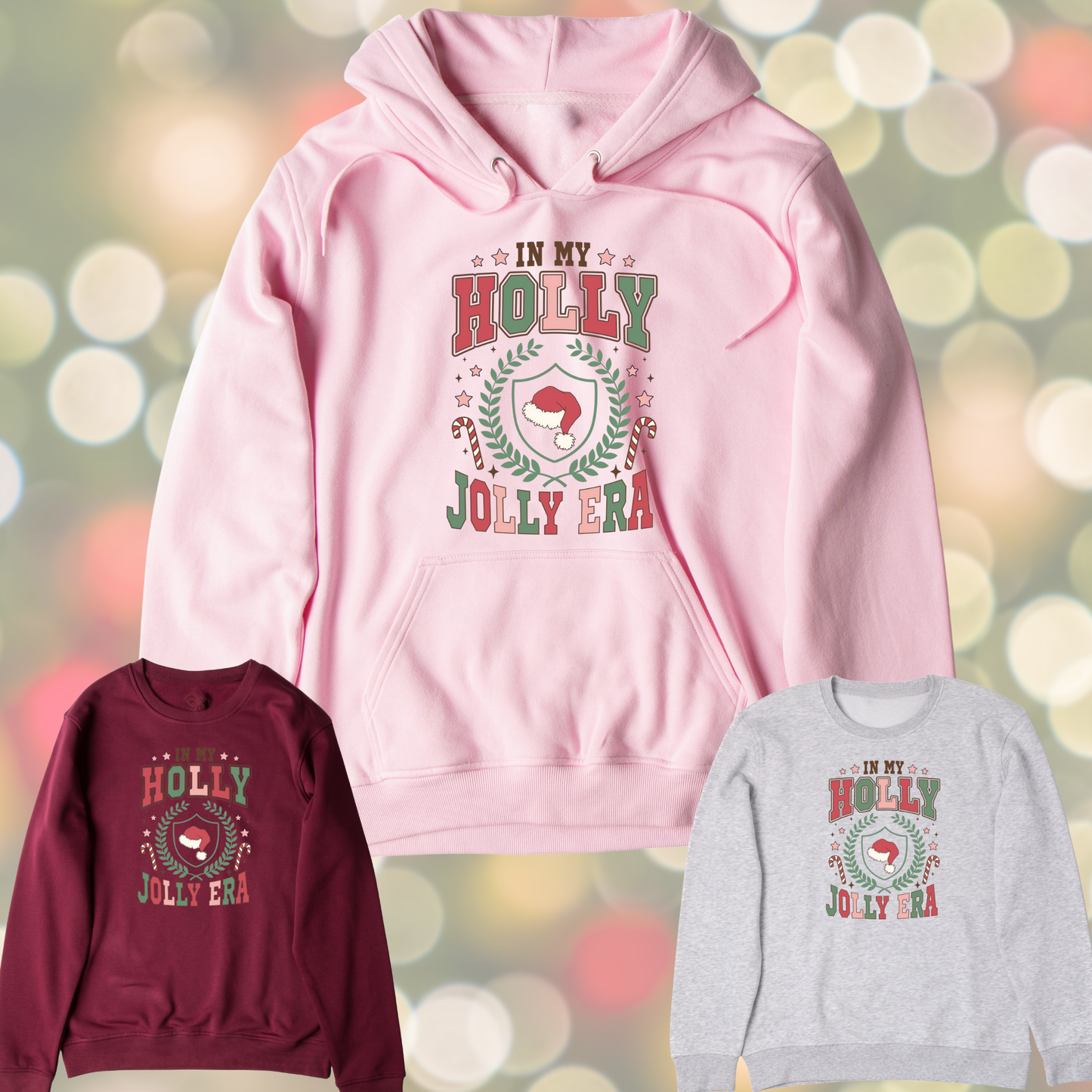 In My Holly Jolly Era Graphic Sweater