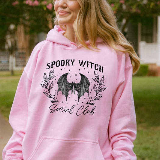 Spooky Witch Social Club Graphic Hoodie/Crewneck/T-Shirt