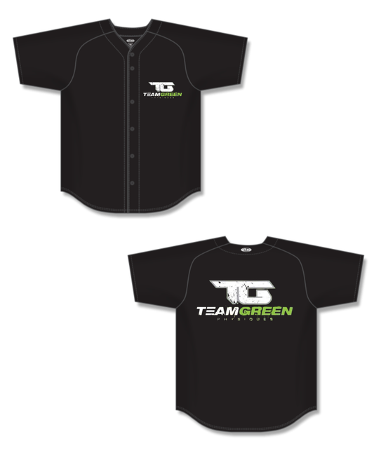 Team Green Baseball Jersey