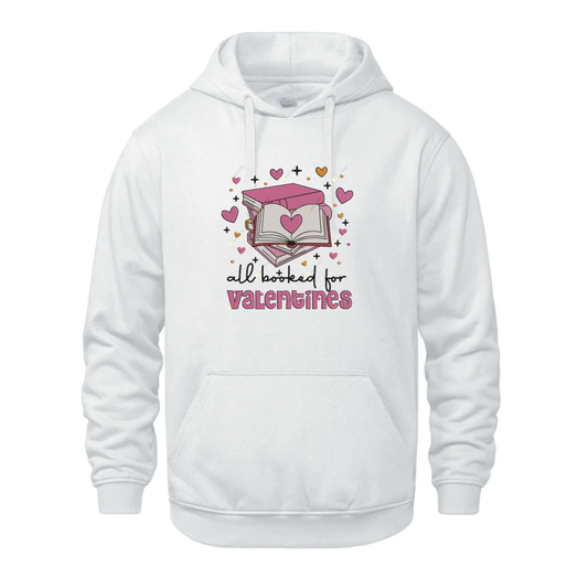 All Booked For Valentines Embroidered Sweater
