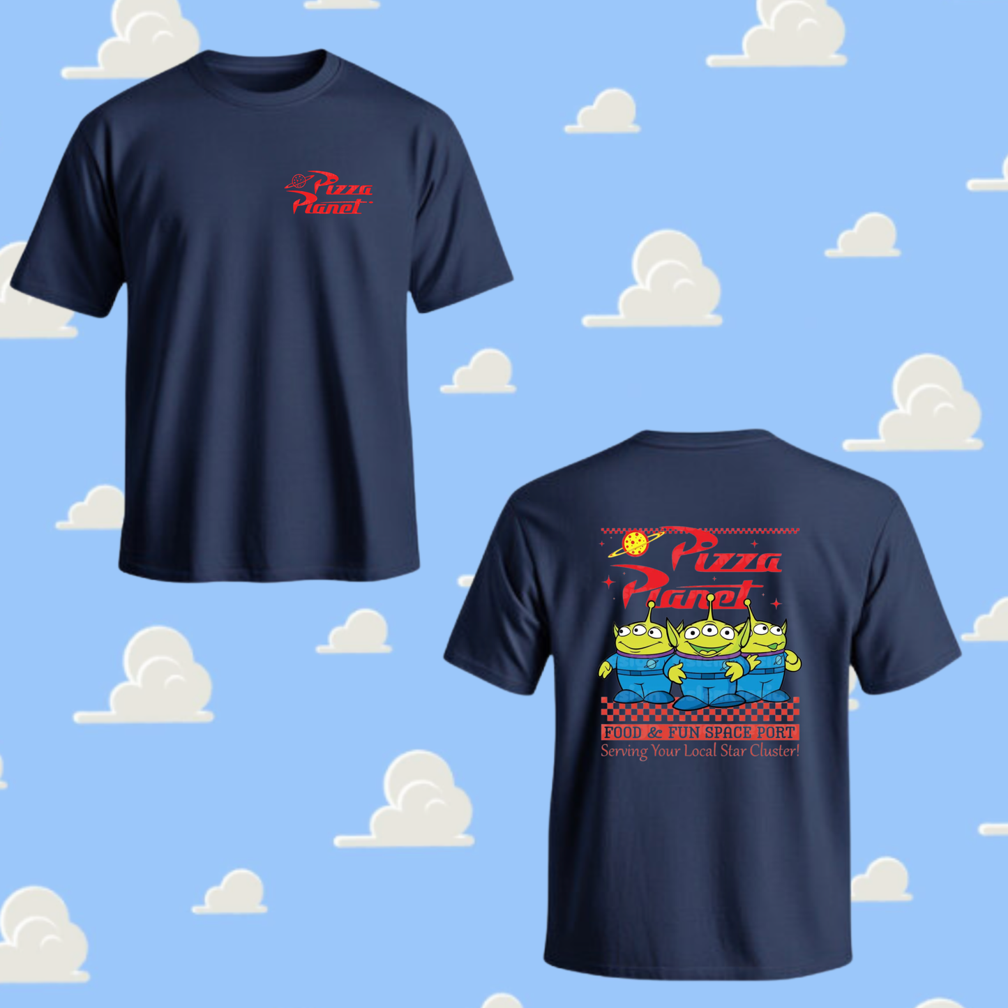 Alien Pizza Lightweight T-Shirt
