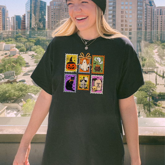 Halloween Stamps Graphic Hoodie/Crewneck/T-Shirt
