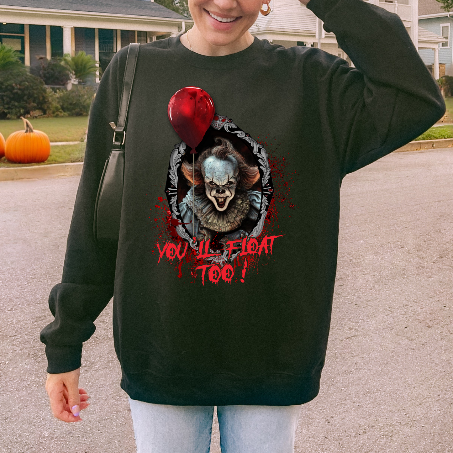 You'll Float Too Pennywxse Horror Graphic Hoodie/Crewneck/T-Shirt