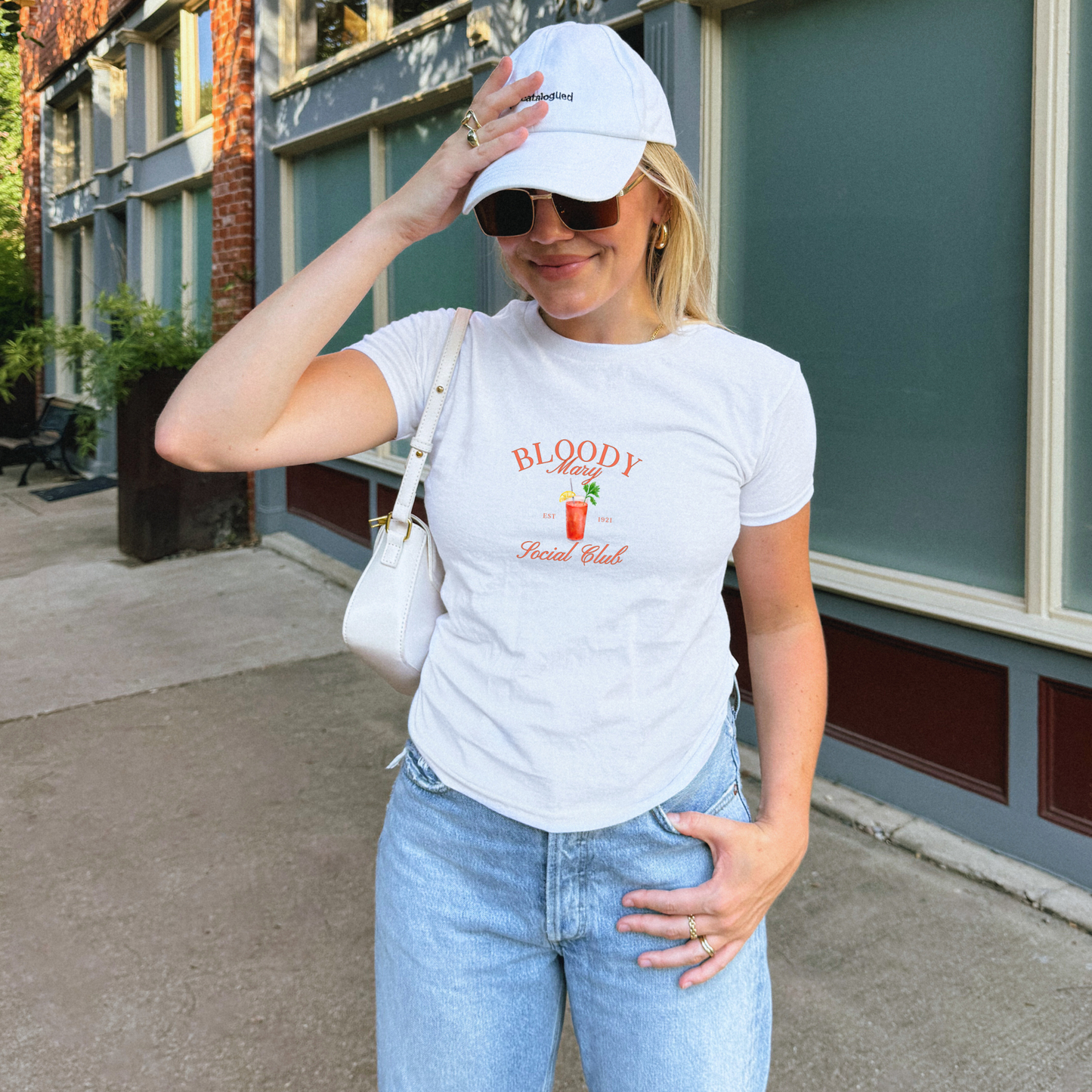 🍅 Bloody Mary Social Club 90s Baby Tee