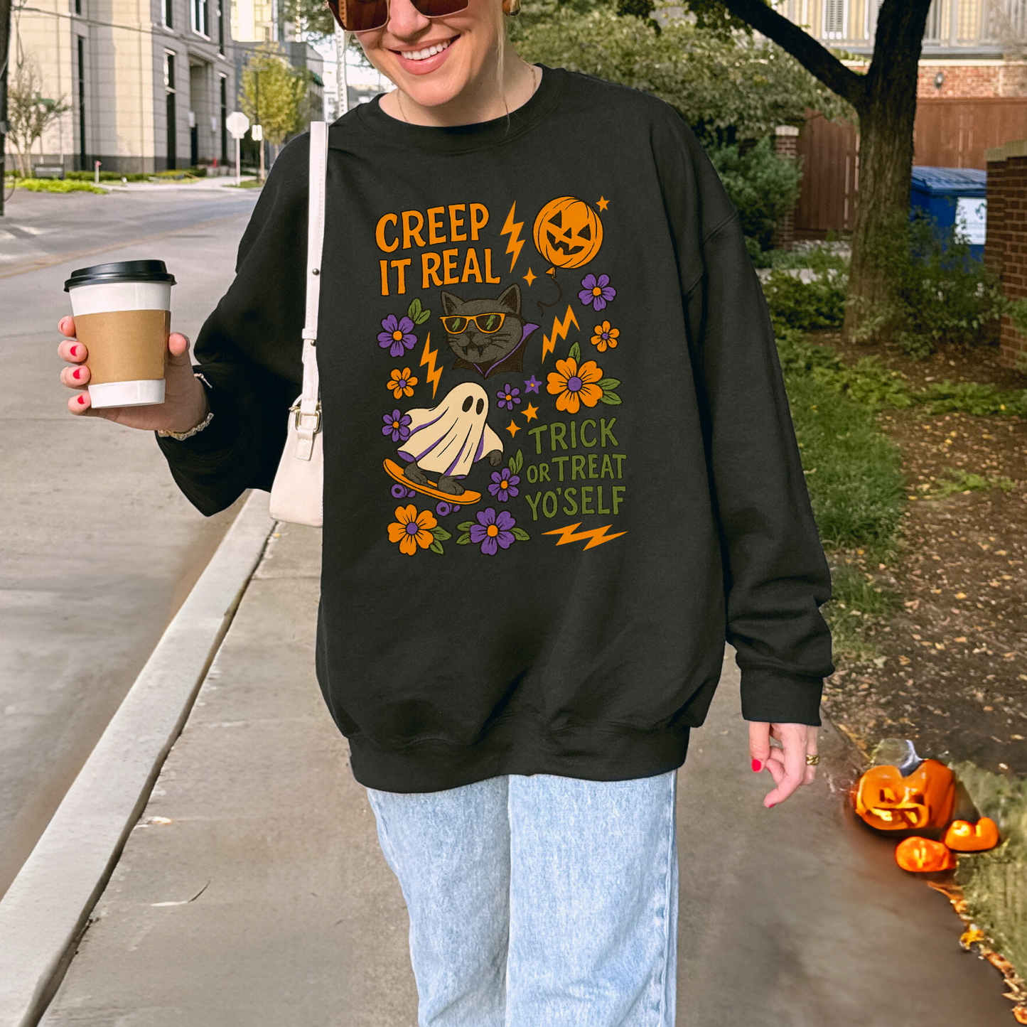 Creep It Real Graphic Hoodie/Crewneck/T-Shirt