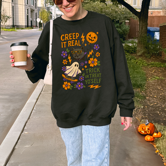 Creep It Real Graphic Hoodie/Crewneck/T-Shirt