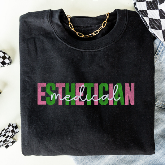 Esthetician Occupation Customizable Embroidered Sweater