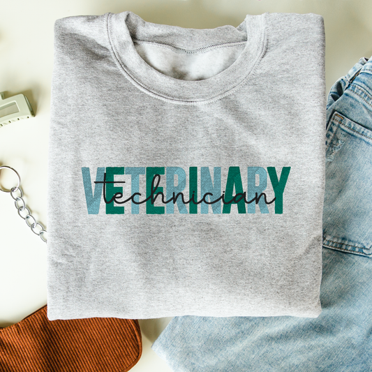 Veterinary Occupation Customizable Embroidered Sweater