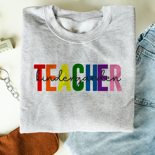 Teacher Occupation Customizable Embroidered Sweater