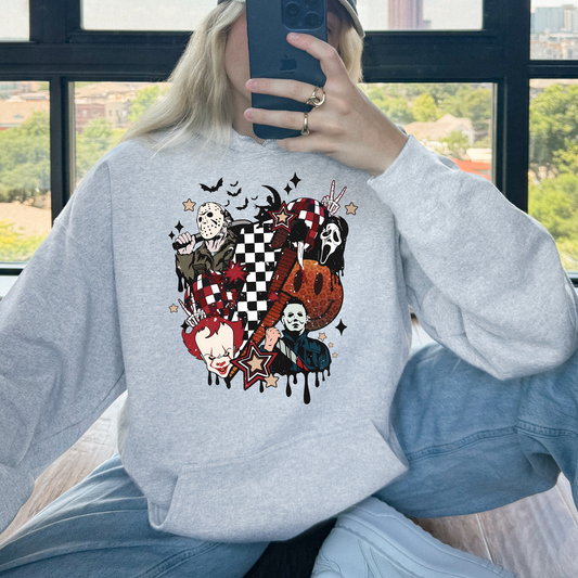 Groovy Horror Graphic Hoodie/Crewneck/T-Shirt