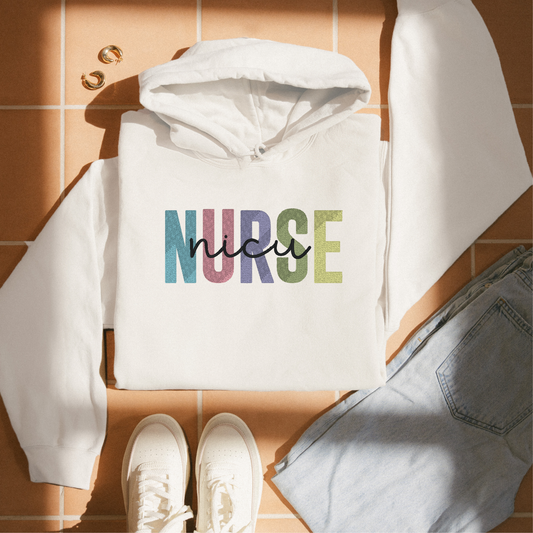 Nurse Occupation Customizable Embroidered Sweater