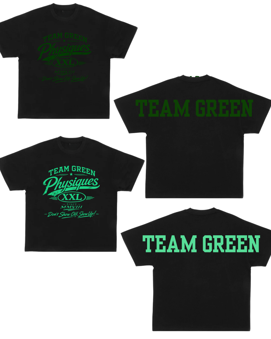 Team Green Heavyweight Oversized T-Shirt