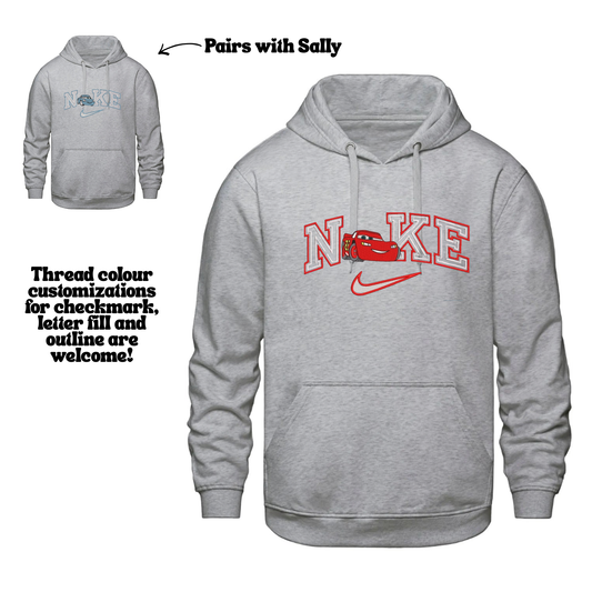 Lightning McQueen Embroidered Sweater (Matches Sally)