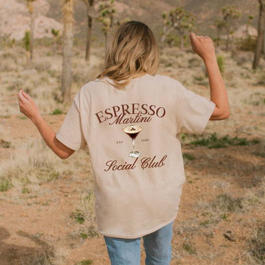 ☕ Espresso Martini Social Club Tee