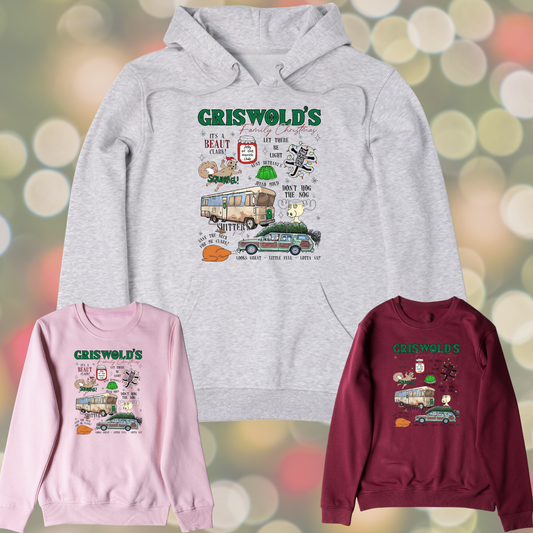 Griswold's Family Christmas Graphic Sweater