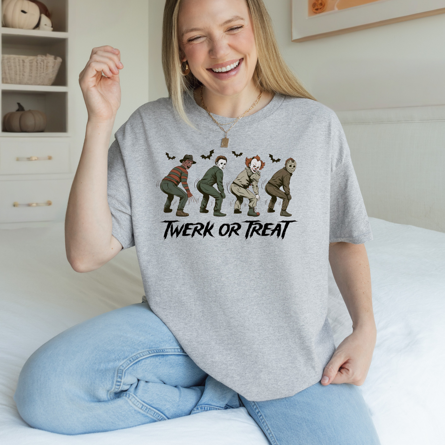 Twerk or Treat Horror Graphic Hoodie/Crewneck/T-Shirt