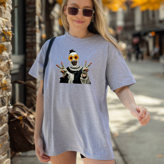 Terrifxer Peace Signs Graphic Hoodie/Crewneck/T-Shirt