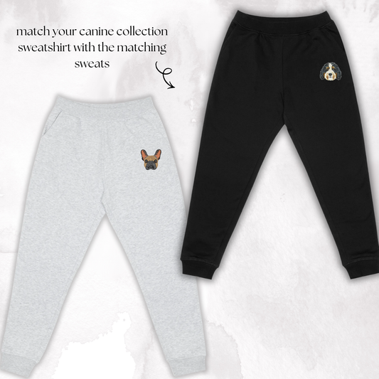 The Canine Collection: Choose Your Dog Breed Embroidered Joggers (Over 40 Breeds To Choose From) (Copy)