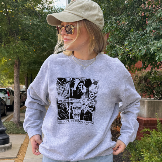 Horror Tarot Cards Graphic Hoodie/Crewneck/T-Shirt