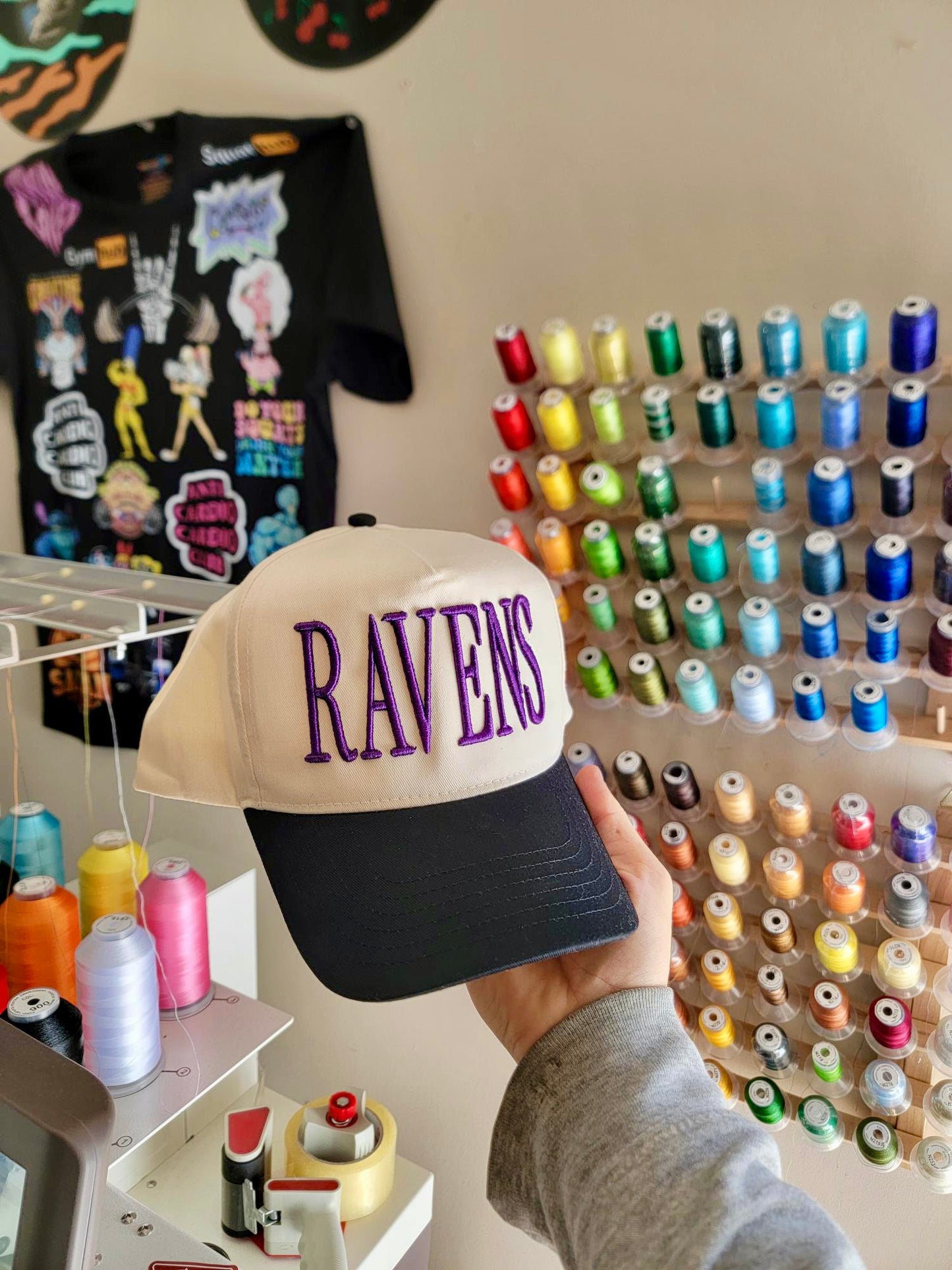 NFL Custom Puff Embroidered Trucker Hat