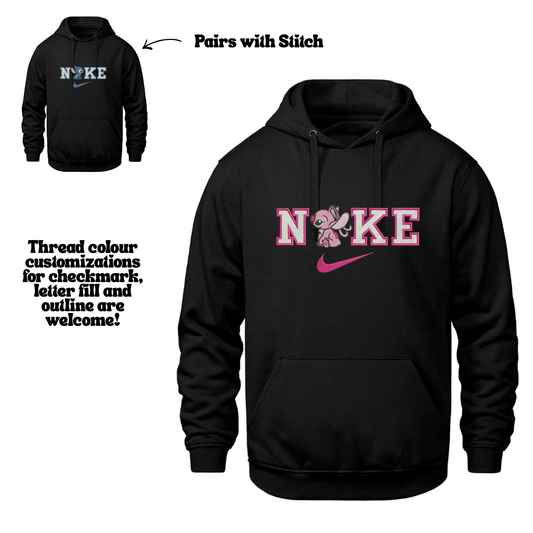 Angel Embroidered Sweater (Matches Stitch)