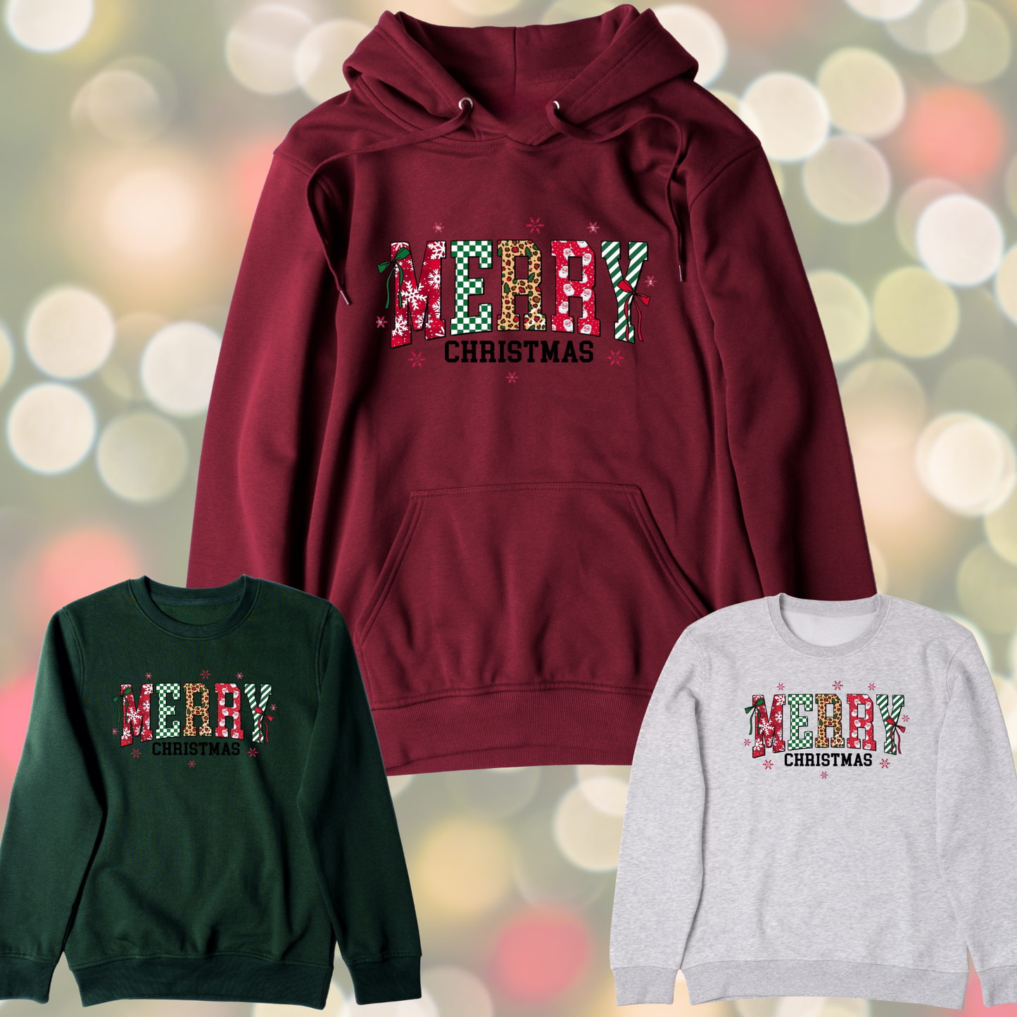 Merry Christmas Graphic Sweater