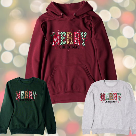 Merry Christmas Graphic Sweater
