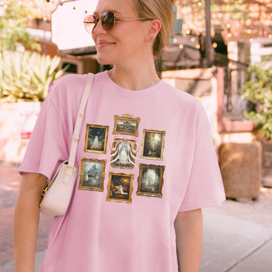 Vintage Ghost Frame Graphic Hoodie/Crewneck/T-Shirt