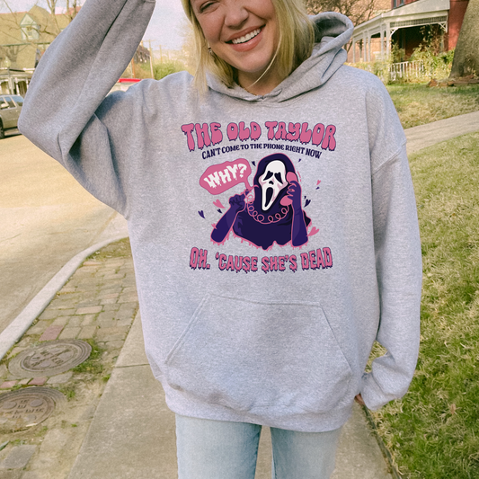 The Old Taylor Ghxstface Graphic Hoodie/Crewneck/T-Shirt