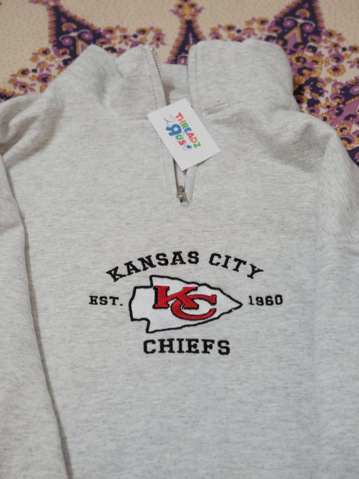 Choose Your Team NFL Varsity Embroidered Sweater