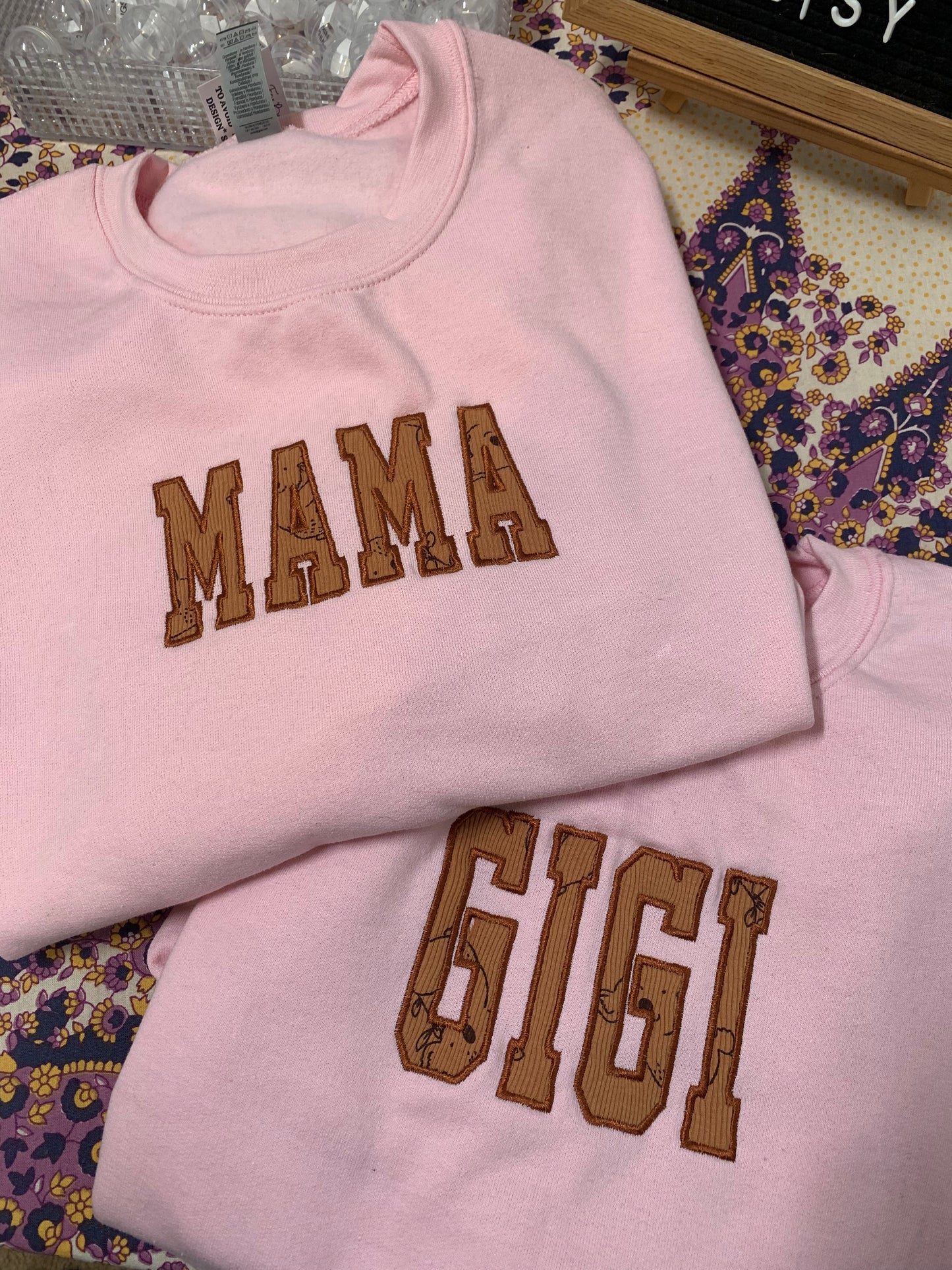 Baby Onesie Custom Keepsake Embroidered Sweaters