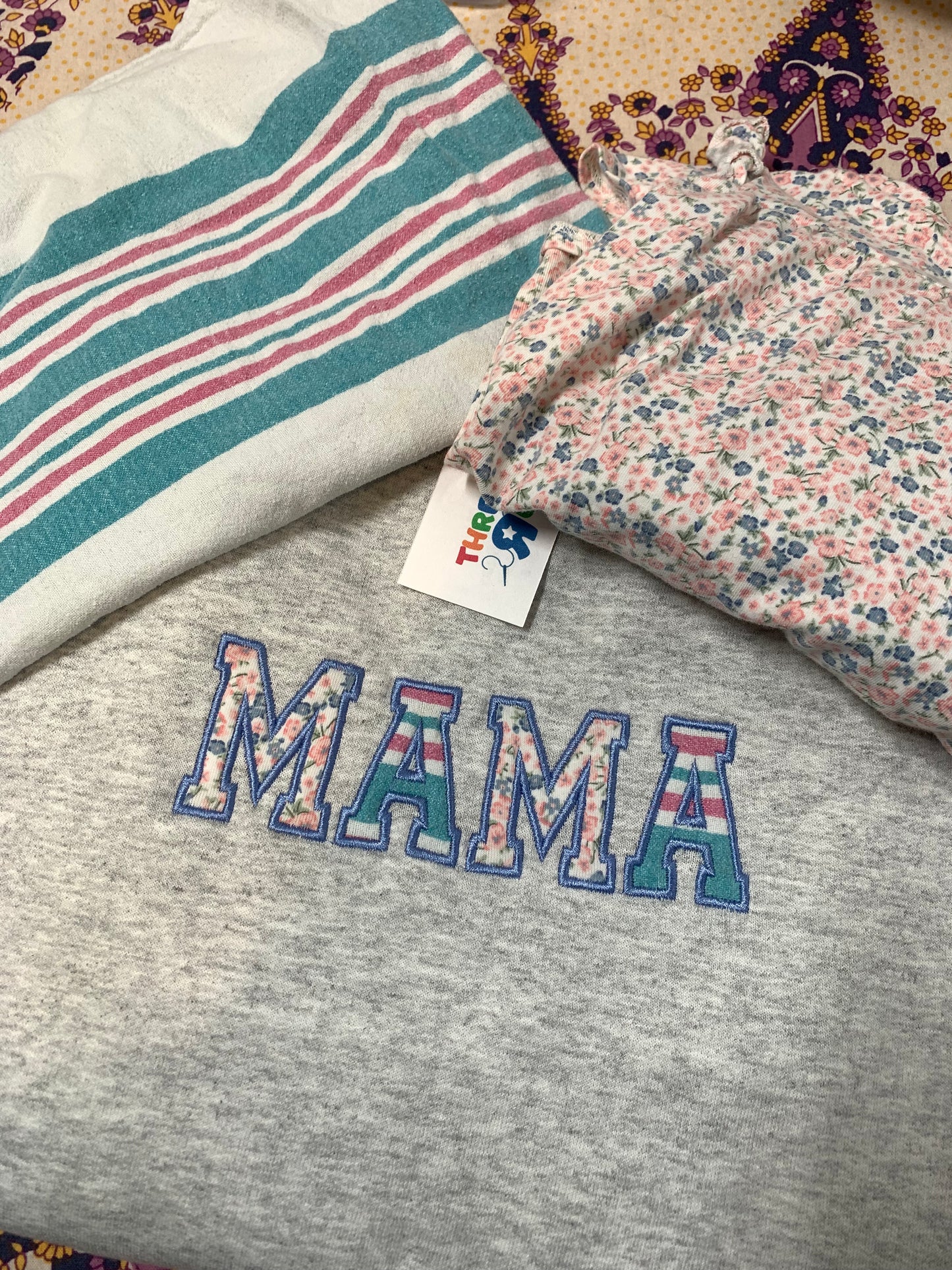 Baby Onesie Custom Keepsake Embroidered Sweaters *FONT OPTION 2*