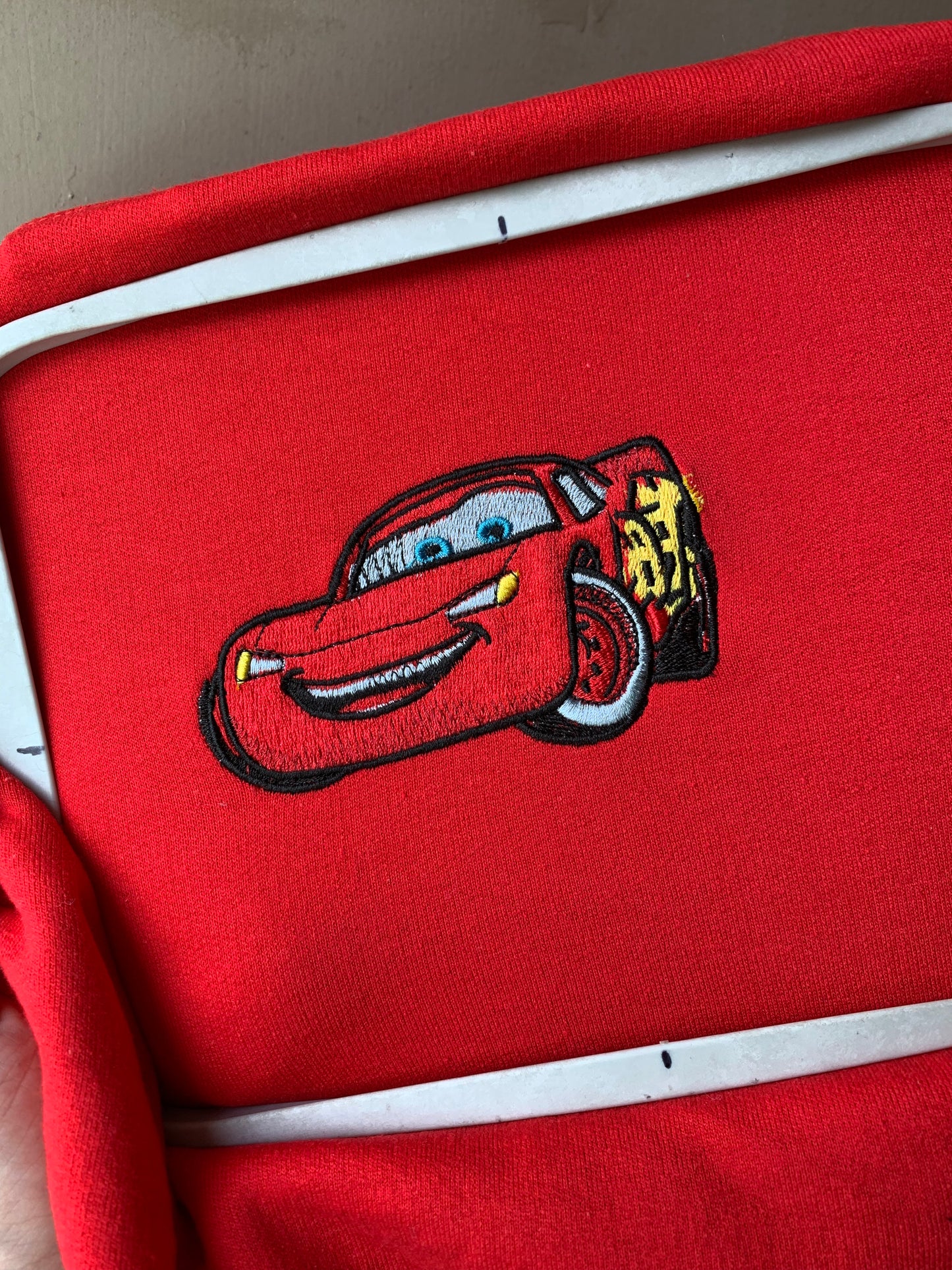 Lightning McQueen Embroidered Sweater