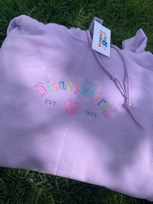 DisneyWorld Embroidered Sweater