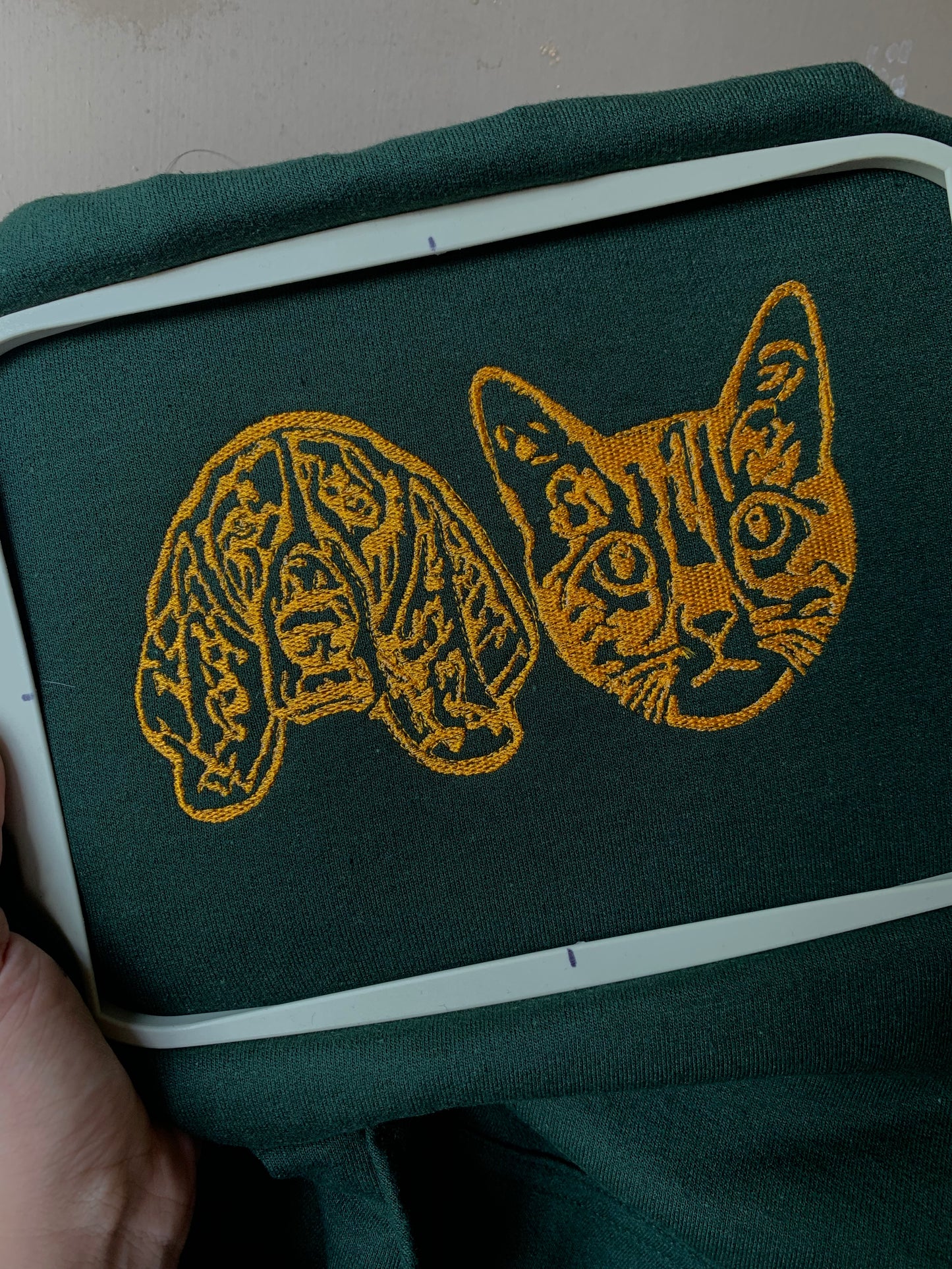 Pet Face Custom Embroidered Sweater