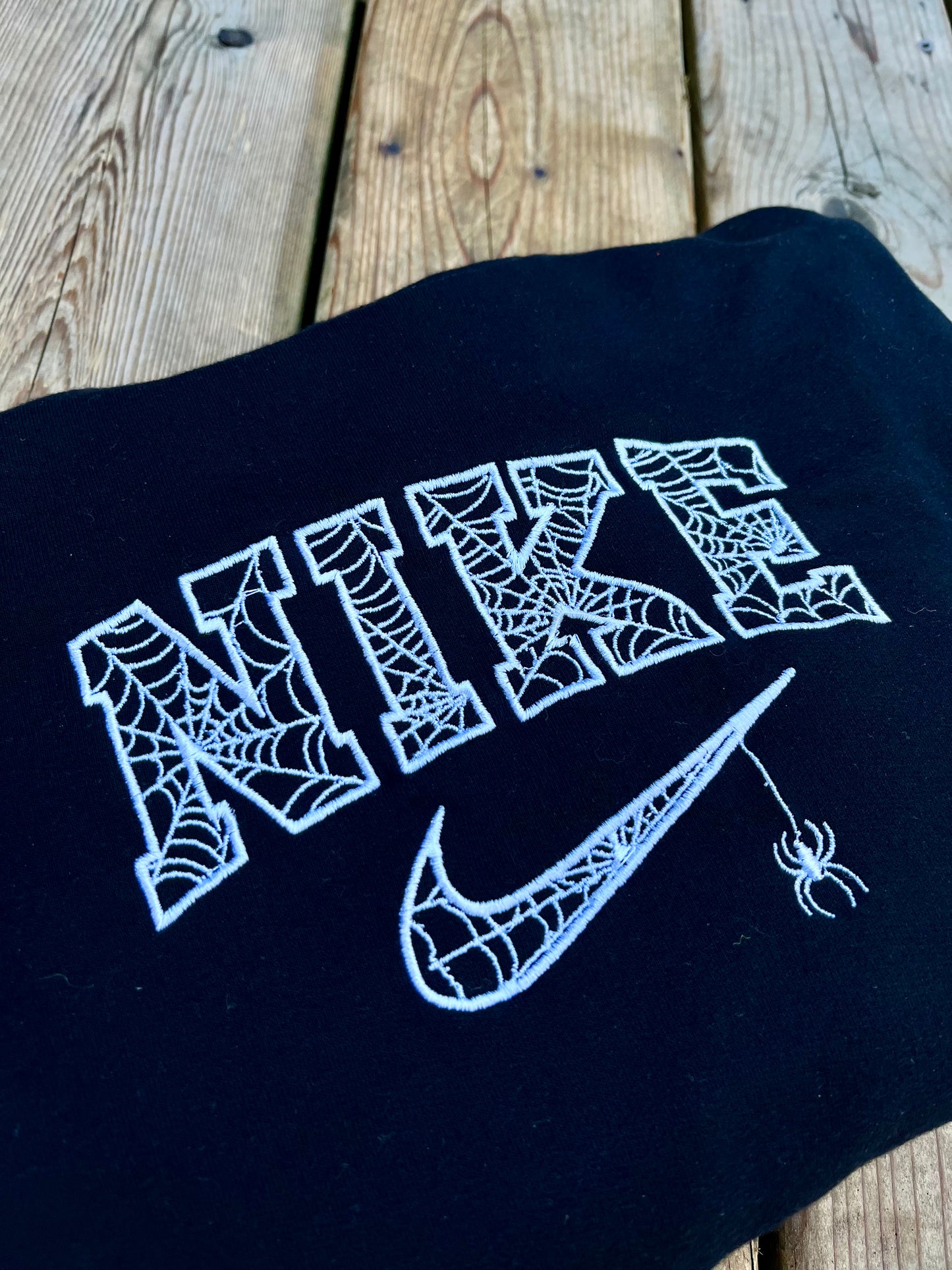 Nxke Spiderweb Embroidered Sweater