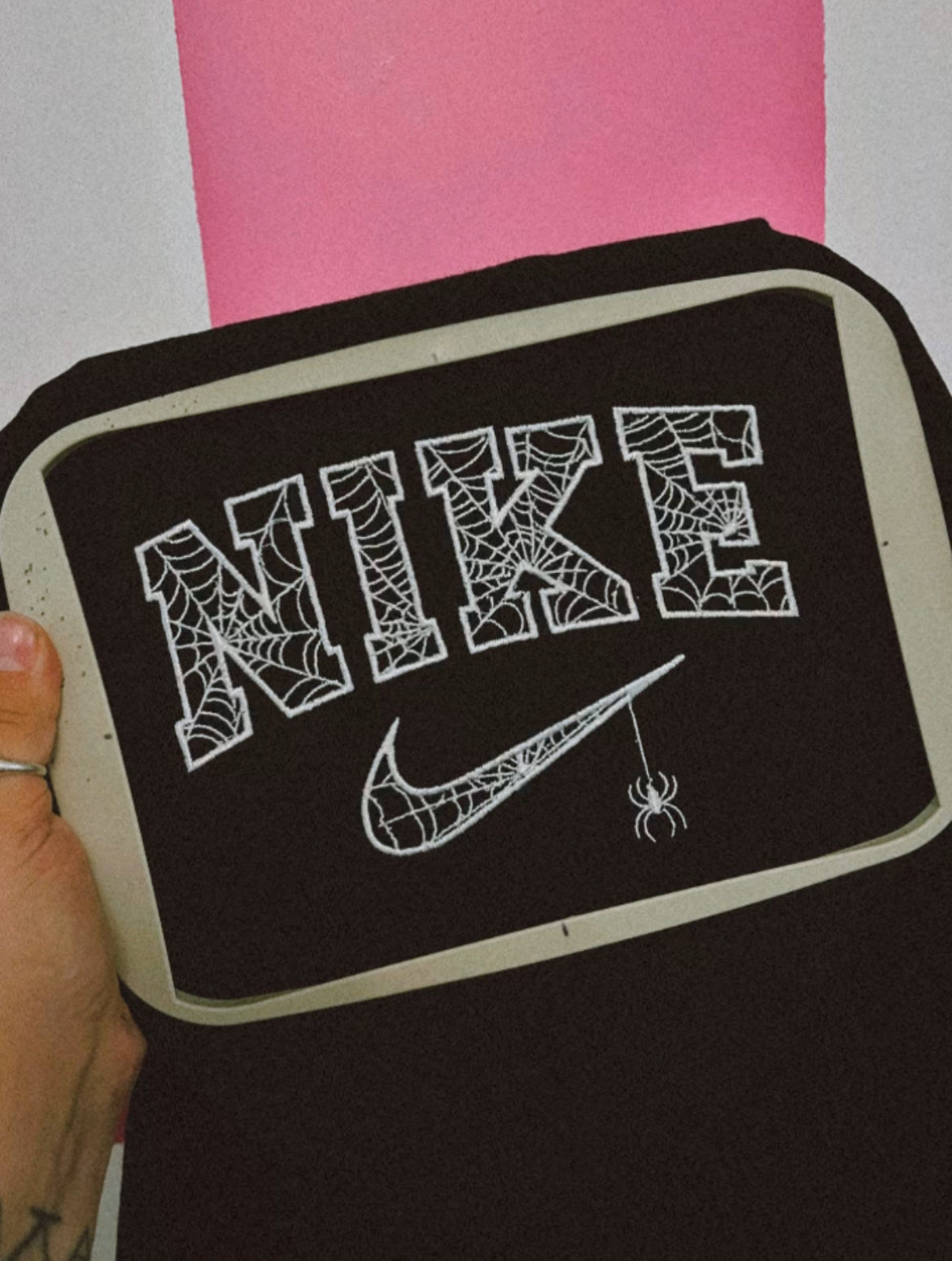 Nxke Spiderweb Embroidered Sweater